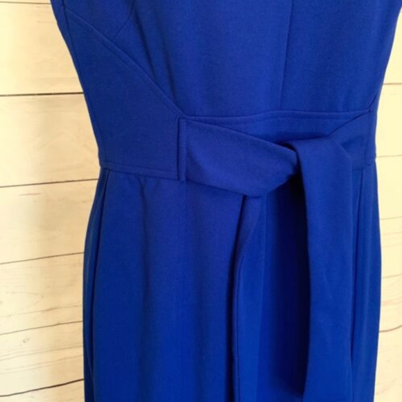 Vince Camuto Sleeveless Crepe Scuba Dress Damage - Picture 3 of 8